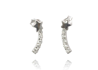 Rhodium Plated | Fashion Earrings